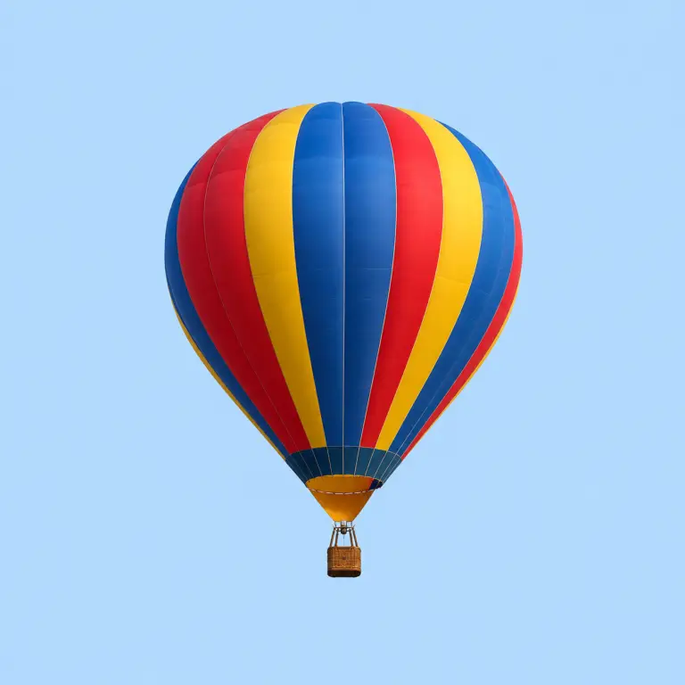Image of a hot air balloon